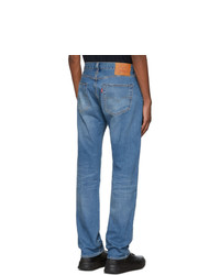 Levis Blue 501 Original Fit Jeans