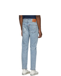 Levis Blue 501 Slim Taper Jeans