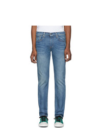 Levis Made and Crafted Blue 502 Regular Taper Jeans