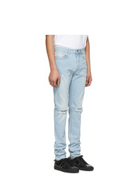 Givenchy Blue Distressed Jeans