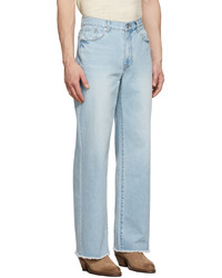 Recto Blue Flared Jeans