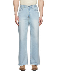 Recto Blue Flared Jeans