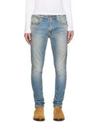 Nudie Jeans Blue Lean Dean Jeans