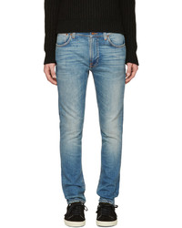 Nudie Jeans Blue Lean Dean Jeans