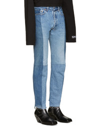 Vetements Blue Reworked Jeans, $1,690 | SSENSE | Lookastic