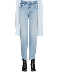 Vetements Blue Reworked Jeans