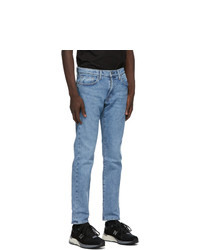 Levis Made and Crafted Blue Selvedge 511 Slim Jeans