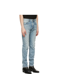 Saint Laurent Blue Slim Fit Jeans
