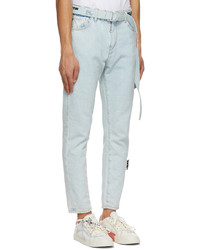 Off-White Blue Slim Fit Jeans