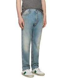 Marc Jacobs Blue Straight Leg Jeans