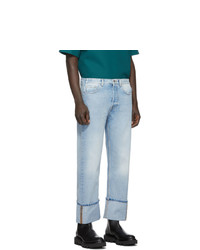 Valentino Blue Vlogo Jeans