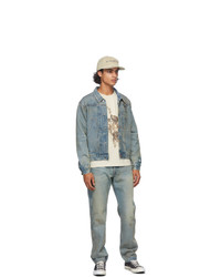 Reese Cooper®  Blue Washed Jeans