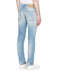 Valentino Blue Washed Slim Jeans