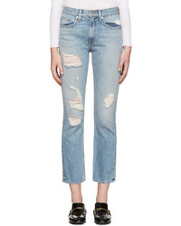 Brock Collection Blue Wright Jeans
