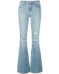Current/Elliott Busted Bell Bottomed Jeans
