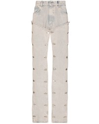 Y/Project Button Panel Straight Jeans