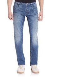 Hudson Byron Washed Straight Fit Jeans