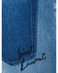 Saint Laurent Classic Faded Jeans
