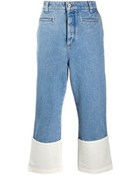 Loewe Contrast Hem Straight Jeans