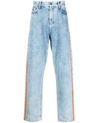 Karl Lagerfeld Contrast Stripe Straight Jeans
