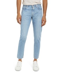 Closed Cooper Relaxed Straight Leg Organic Cotton Jeans In Light Blue At Nordstrom