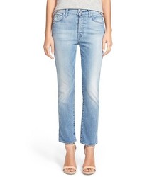 7 For All Mankind Crop Straight Leg Jeans