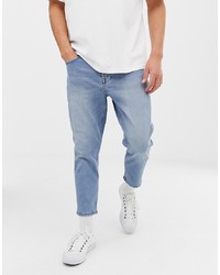 ONLY & SONS Cropped Jeans In Blue