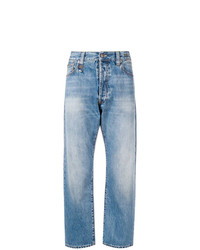 R13 Cropped Slim Fit Jeans