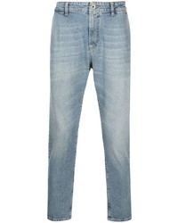 Brunello Cucinelli Cropped Straight Leg Jeans
