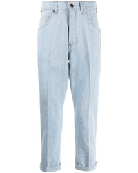 Neil Barrett Cropped Tapered Jeans