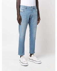 Diesel D Yennox Washed Cropped Jeans