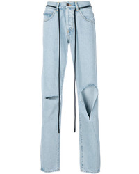 Off-White Diag Raw Cut Jeans