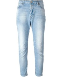 Diesel Stone Washed Cropped Jeans