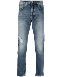 Dondup Distressed Effect Low Rise Jeans