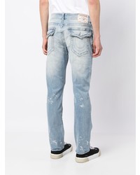 True Religion Distressed Effect Slim Fit Jeans