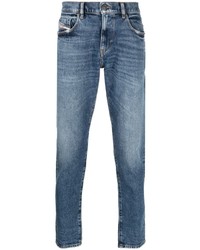 Diesel Distressed Effect Slim Fit Jeans
