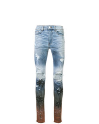 Amiri Distressed Gradient Jeans