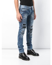 Philipp Plein Distressed Jeans