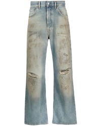 Acne Studios Distressed Loose Fit Jeans