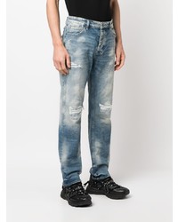 Ksubi Distressed Slim Cut Jeans