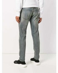 Represent Distressed Slim Fit Jeans