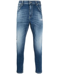 Dondup Distressed Tapered Jeans