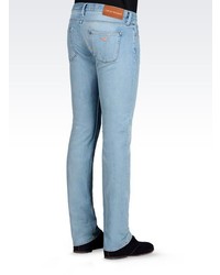 Emporio Armani Slim Fit Light Wash Jeans