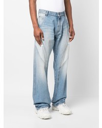 Balmain Exposed Pocket Cotton Jeans