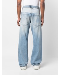 Balmain Exposed Pocket Cotton Jeans