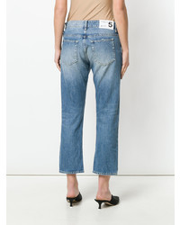 Department 5 Faded Cropped Jeans
