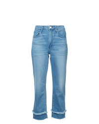 3x1 Faded Cropped Jeans