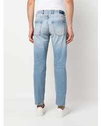 Eleventy Faded Effect Cropped Jeans
