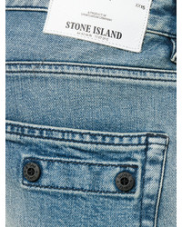 Stone Island Faded Effect Jeans