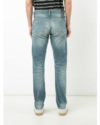 Denham Faded Effect Jeans